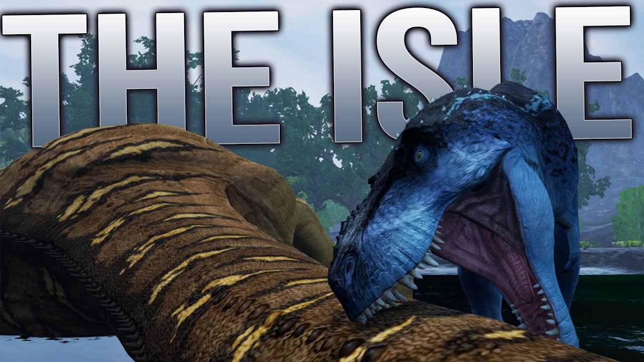 the isle dinosaur game